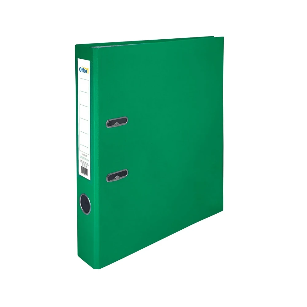 Office 1 Класьор, 5 cm, PP, без метален кант, зелен