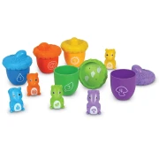 Thumbnail 5 of Learning Resources Комплект катерички с жълъди, за сортиране и броене