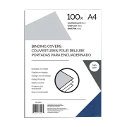 Thumbnail 1 of Fellowes Корици за подвързване, картонени, А4 250 g/m2, сини, 100 броя