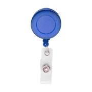 Thumbnail 2 of Cool Ретрактор Slope, ролетен държач за бадж, с клипс, кръгъл, прозрачно-син
