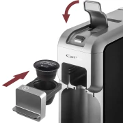 Thumbnail 4 of Кафе машина Catler ES700, за капсули Dolce Gusto, Nespresso, Caffissimo, 1350 W, налягане на помпата 15 бара, черно-сребриста