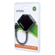 Thumbnail 3 of Адаптер Manhattan 3 в 1 Mini DisplayPort, Male към HDMI/DVI/VGA Female