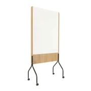 Thumbnail 2 of Rocada Бяла дъска Natural, магнитна, двустранна, на колела, 109 x 100 cm