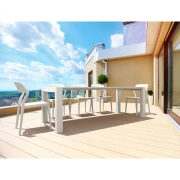 Thumbnail 6 of Градински стол RFG Snow, пластмасов, до 120 kg, бял