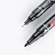 Thumbnail 3 of Beifa Перманентен маркер PY900, двоен, 0.5 - 2 mm, черен