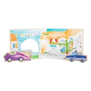 Thumbnail 4 of Small Foot Книжка Полиция, интерактивна, дървена