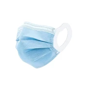 Thumbnail 2 of Маска за еднократна употреба Hunts, светлосиня, с широк ластик