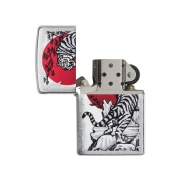 Thumbnail 2 of Zippo Запалка 29889 - Asian Tiger Design