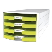 Thumbnail 4 of HAN Бокс за документи Impuls Trend, с 4 чекмеджета, светлозелен