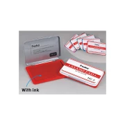 Thumbnail 2 of Foska Тампон за печат, № 2, 84 х 122 mm, червен