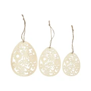 Thumbnail 2 of Creativ Company Орнаменти с великденски мотиви, дървени, 3 броя