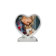Thumbnail 4 of BESTSUB Кристал Сърце, 10.5 х 11 х 3.5 cm, с възможност за персонализация