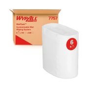 Thumbnail 5 of Кърпи за почистване Kimberly-Clark Kimtech Wettask DS Wipers 7757, 140 къса, бели