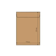 Thumbnail 1 of Airpoc Плик с въздушни мехурчета C/13, 225 x 175 mm, със самозалепваща лента, кафяв