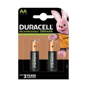 Thumbnail 1 of Акумулаторна батерия Duracell, NiMH, AA, 1300 mAh, 2 броя