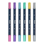 Thumbnail 2 of Eberhard Faber Маркер Metallic, дуо, 6 цвята