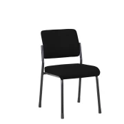 Thumbnail 1 of Посетителски стол RFG Solid M, текстил, метална основа, до 150 kg, черен