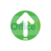 Thumbnail 1 of Стикер за под Стрелка, зелена, ø 30 cm