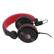 Thumbnail 4 of Слушалки TNB Be Color, с кабел 1.2 m и микрофон, 3.5 mm жак, 105 dB, черно-червени
