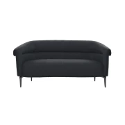 Thumbnail 4 of Диван RFG Megan, двуместен, екокожа, метална основа, черен