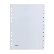 Thumbnail 1 of Office 1 Разделител, PP, A4, с номерация, 10 броя