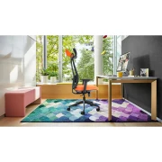 Thumbnail 31 of Ергономичен стол RFG Artur HB, дамаска и меш, до 150 kg, черна седалка, черна облегалка