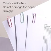 Thumbnail 3 of Foska Кламери, 28 mm, 120 броя, розови и лилави, в кутия