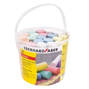 Thumbnail 1 of Eberhard Faber Тебешир, 6 цвята, 20 броя в кофа