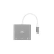 Thumbnail 2 of Адаптер TNB, троен, USB C, USB A, HDMI, 3 Ethernet порта