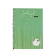 Thumbnail 15 of Тетрадка, A5, широки редове, офсетова хартия, спирала, 80 листа