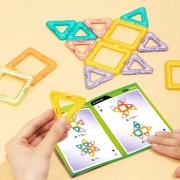 Thumbnail 4 of Deli Конструктор Genius, магнитен, 35 части