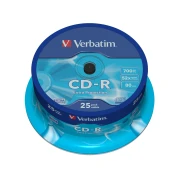 Thumbnail 2 of CD-R Verbatim, 700 MB, 52x, със защитно покритие, 25 броя в шпиндел