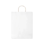 Thumbnail 2 of More Than Gifts Хартиена торбичка Paper Tone, размер L, 32 х 12 х 40 cm, бяла