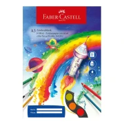 Thumbnail 2 of Faber-Castell Блок за рисуване, офсетова хартия, А3, 100 g/m2, 10 листа