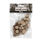 Thumbnail 2 of Creativ Company Дискове за декорация, дървени, 25 g