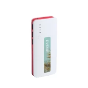 Thumbnail 3 of Cool Мобилна батерия Kaprin, с 3 USB порта, 10 000 mAh, бяло и червено