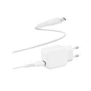 Thumbnail 2 of Зарядно за телефон TNB, 2.4 A, USB-C кабел, бял, USB Type-C, USB Type-A, дължина 1 m