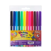 Thumbnail 3 of Beifa Флумастери WMZ, 12 цвята