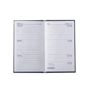 Thumbnail 2 of Календар-бележник Слим, седмичник, 9 x 16 cm, бордо