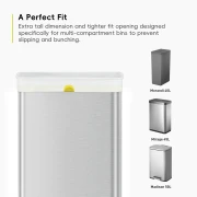 Thumbnail 4 of Торби за смет Eko, тип F, с връзка, 40-60 L, 12 броя