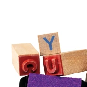 Thumbnail 4 of Small Foot Комплект печати, с букви, в чанта