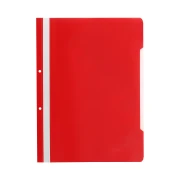 Thumbnail 2 of Папка Economy, PP, с перфорация, червена