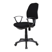 Thumbnail 3 of Офис стол Work@Smart, текстил, до 120 kg, черен