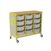 Thumbnail 1 of Количка за съхранение Engino, тройна