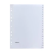 Thumbnail 1 of Office 1 Разделител, PP, A4, с букви, с английската азбука