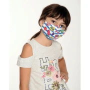 Thumbnail 2 of Маска за многократна употреба New Silhouette WOW, двуслойна, детска, 8 - 12 години