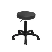 Thumbnail 2 of Офис стол RFG-табуретка Twist Black, екокожа, до 120 kg, черен