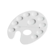 Thumbnail 2 of Filipov Палитра за рисуване, пластмасова, бяла