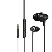 Thumbnail 3 of Слушалки Yenkee 405BK Hi, с микрофон, 3.5 mm жак, 102 dB, 20 - 40000 Hz, 1.2 m кабел, черни