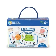 Thumbnail 2 of Learning Resources Карти, тип пъзел, с английски думи, 14 x 10.1 cm